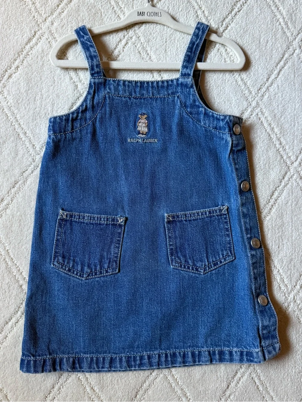 Ralph Lauren 90’s Denim Jumper Dress